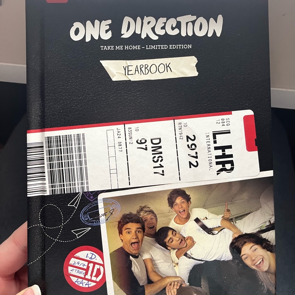 One Direction Take Me Home Deluxe Yearbook Edition